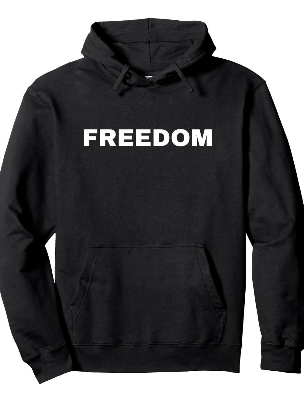 Freedom Graphic Hoodie - Black